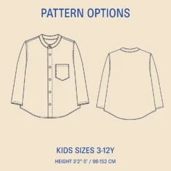WBM Kids Mini Jensen shirt str. 3-12 år