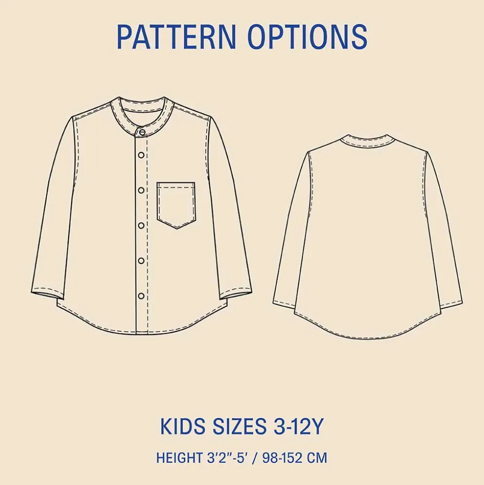 WBM Kids Mini Jensen shirt str. 3-12 år