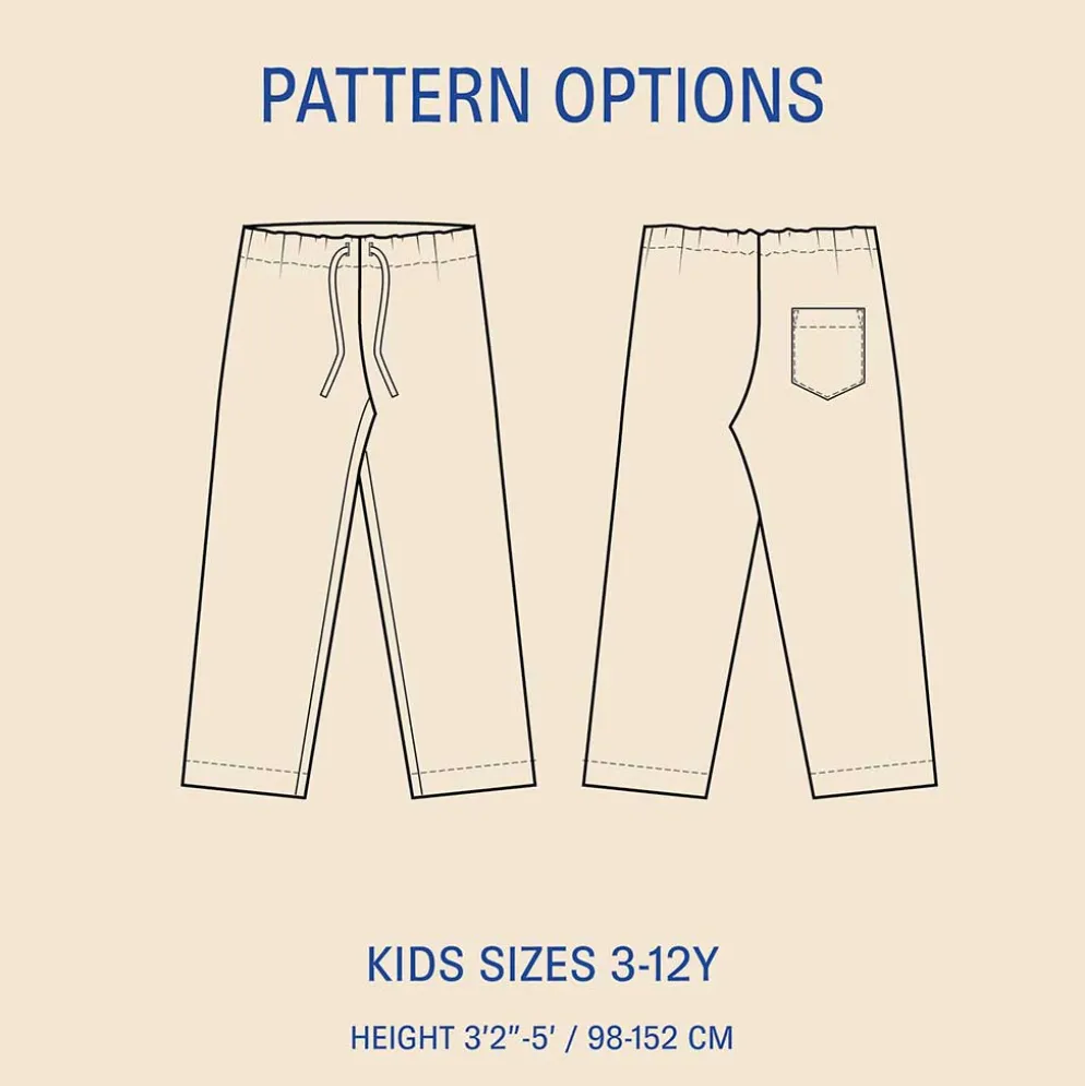 WBM Kids Pajamas pants str. 3-12 år