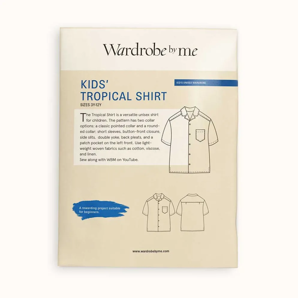 WBM Kids Tropical shirt str. 3-12 år