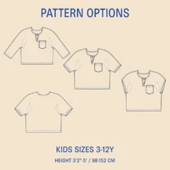 WBM Kids Una shirt str. 3-12 år