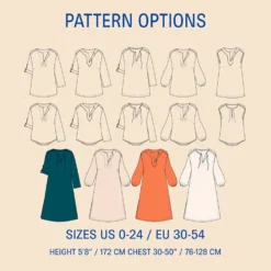 WBM Piper tunic str. 30 – 54
