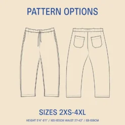 WBM Unisex Volumen pants str. 2XS – 4XL