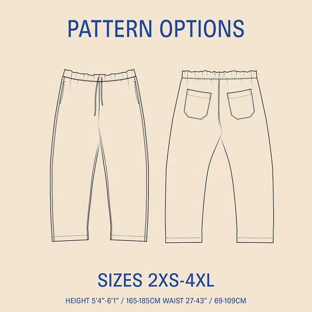 WBM Unisex Volumen pants str. 2XS – 4XL