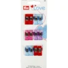 Wonder clips Love, 2,6 mm, 12stk.