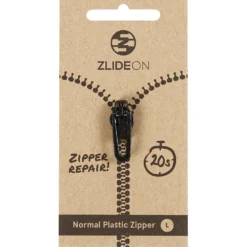 Zlide-on 5B metal 5,8-6,2 mm Sort